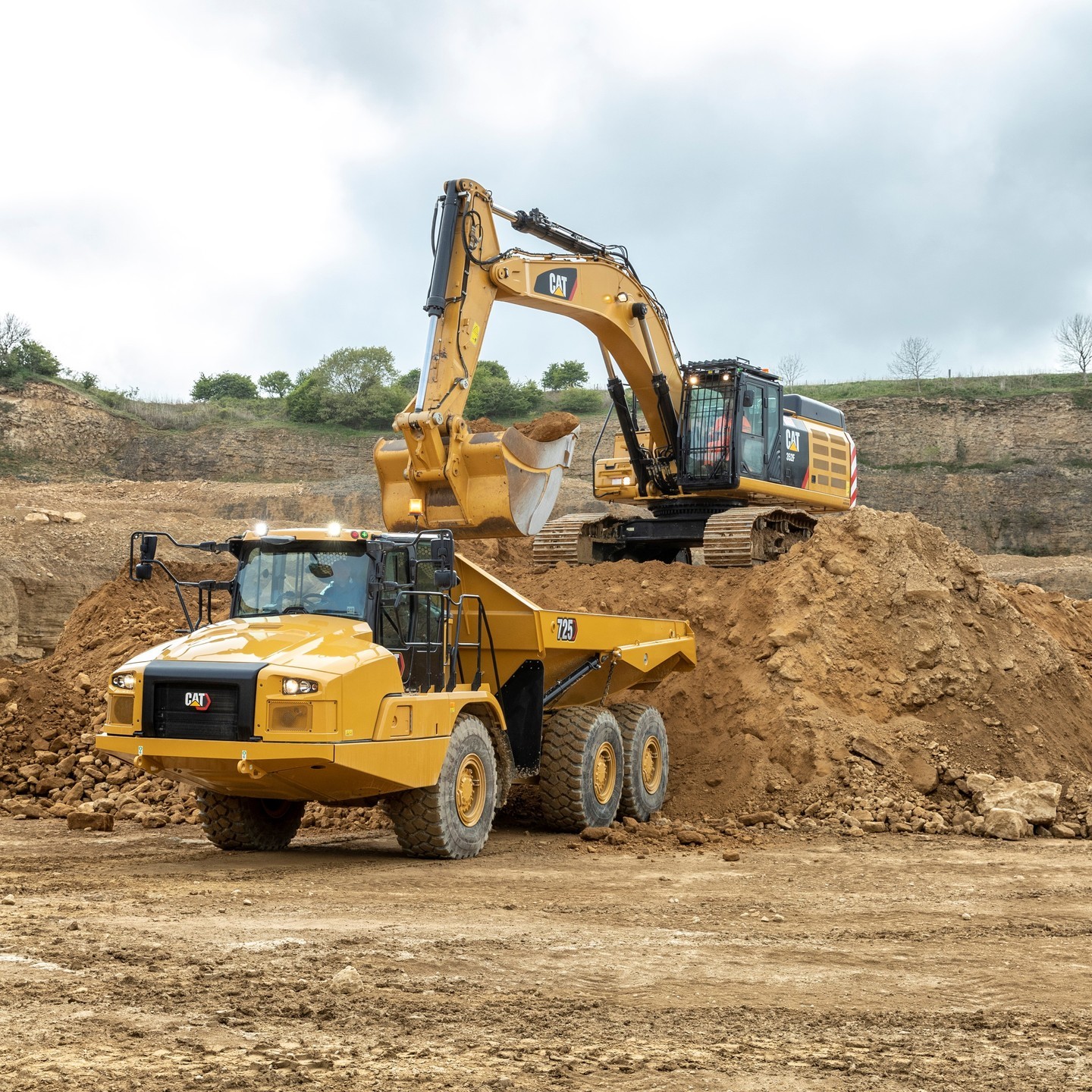 Taller de maquinaria pesada Caterpillar